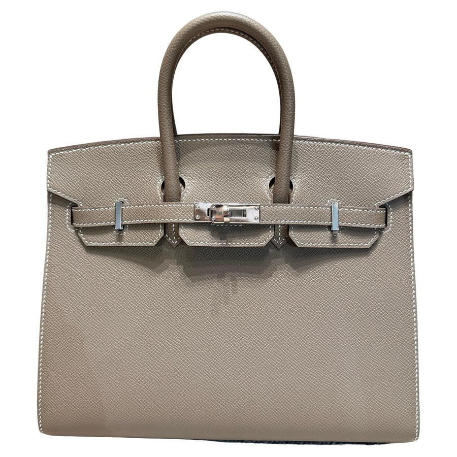 Hermès Birkin 25 Etoupe Togo Leather